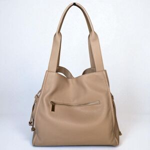 Nine West on 34th Jyyll Tote Bag w/Removable Pouch Cream Faux Leather